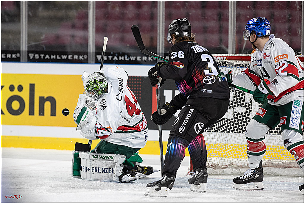 PENNY DEL;  Koelner Haie - Augsburger Panther; Koeln, 08.01.2023